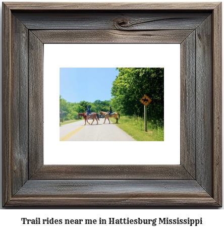 trail rides near me in Hattiesburg, Mississippi